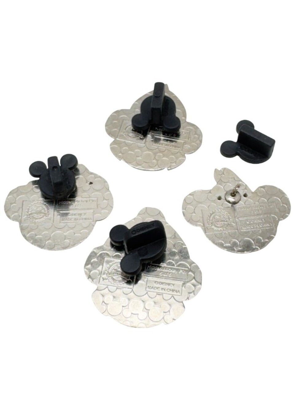 2013 Duffy Bear In Hats Hidden Mickey Pins 4 Pc Set Disney Collectible Pin Set - Picture 6 of 6